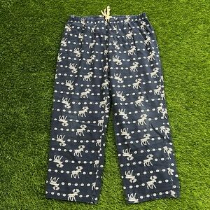 Women’s Sonoma Moose Print Flannel Pajama Pants